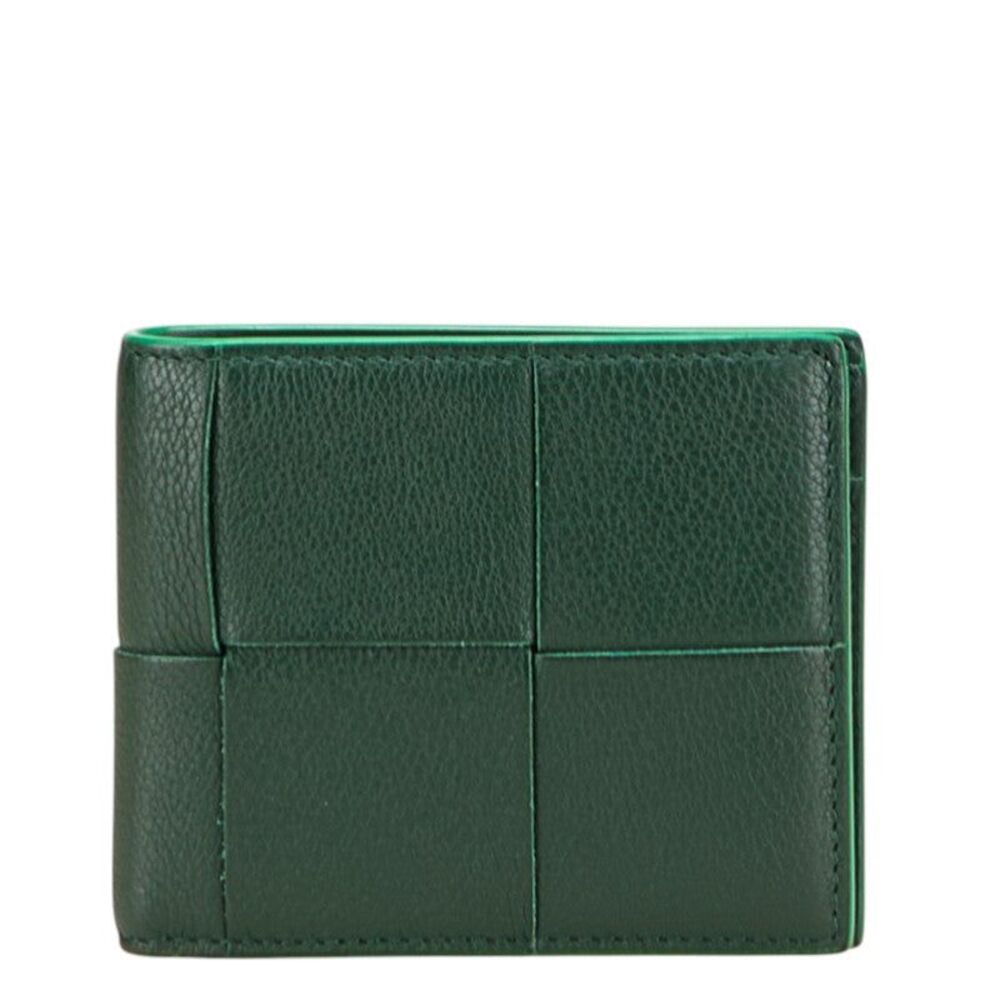 Bottega Veneta Maxi Intrecciato Cassette Bi-Fold Wallet